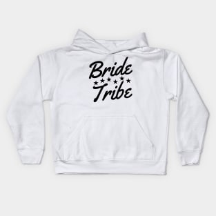 Bride Tribe. She Said Yes. Cute Bride To Be Design Kids Hoodie